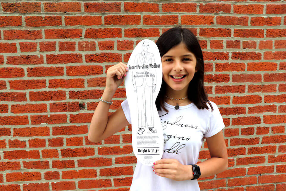 Robert Wadlow shoe size souvenir