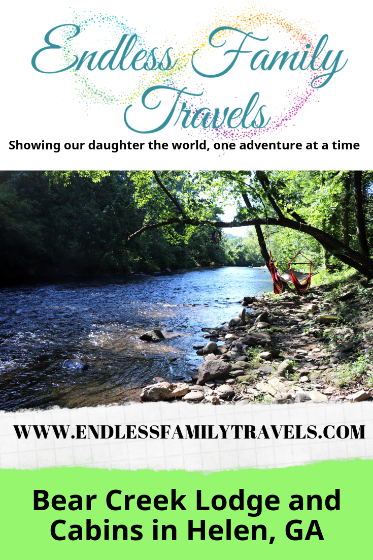 Pet-friendly Bear Creek Lodge and Cabins in Helen GA - Endless Family Travels