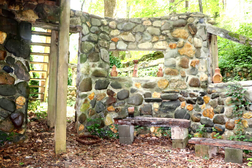 Grotto at the Log Cabin