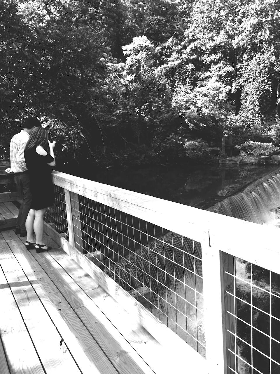 Photo of John and I by the river - by Payton
