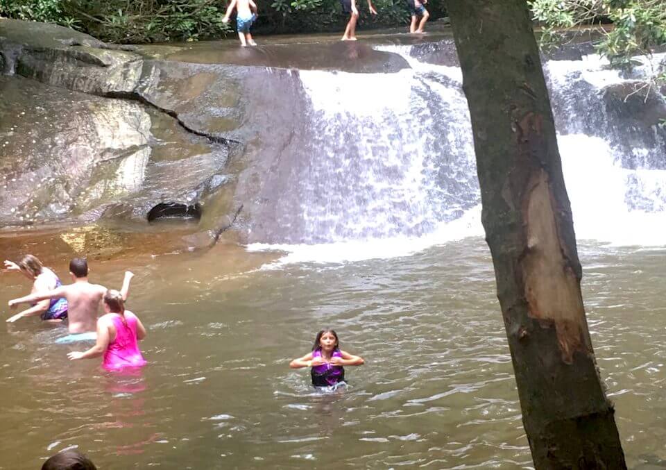 Sliding Rock swimming hole