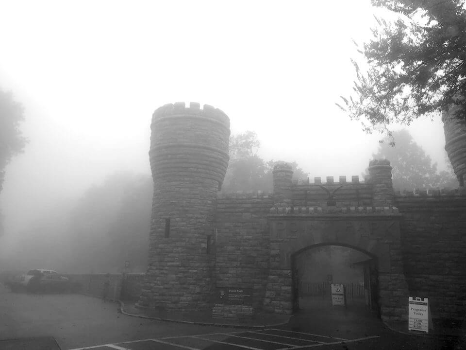 Battles of Chattanooga Museum in the mist