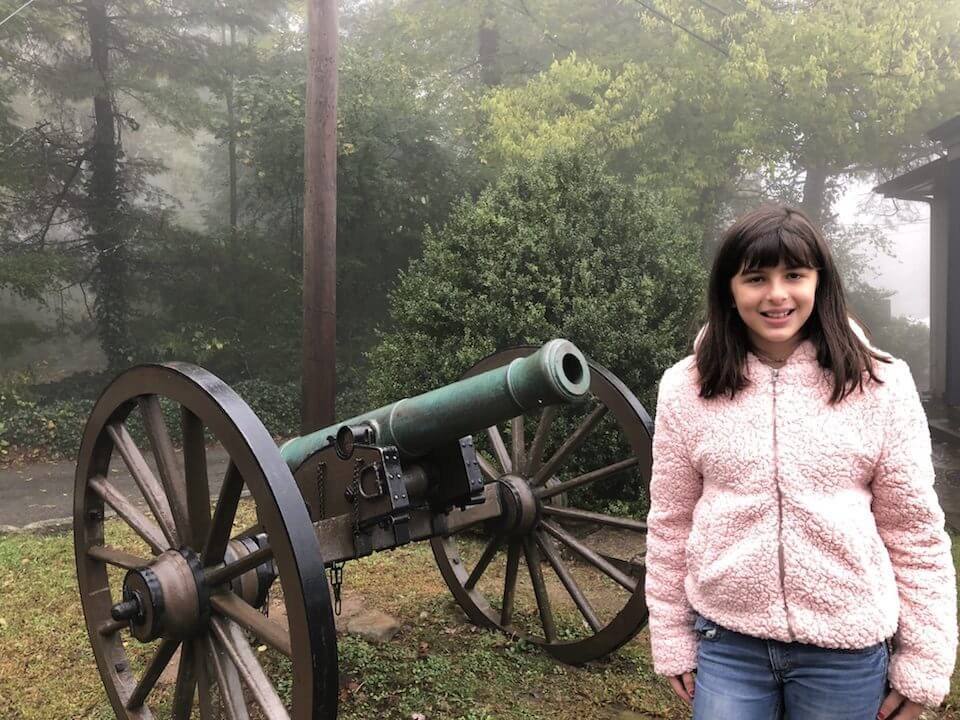 Cannon at the Battles for Chattanooga Museum, Lookout Mountain