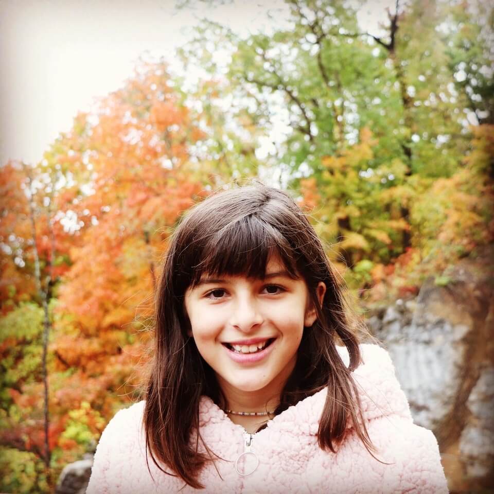 Payton at Rock City gardens
