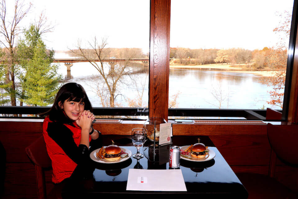 Riverview Terrace Cafe at Taliesin, Frank Lloyd Wright's Wisconsin home
