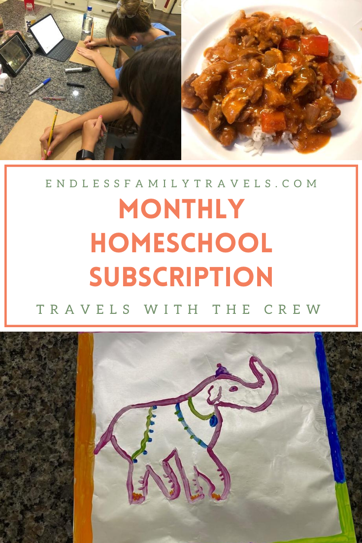 Travels with the Crew : Monthly Homeschool Subscription