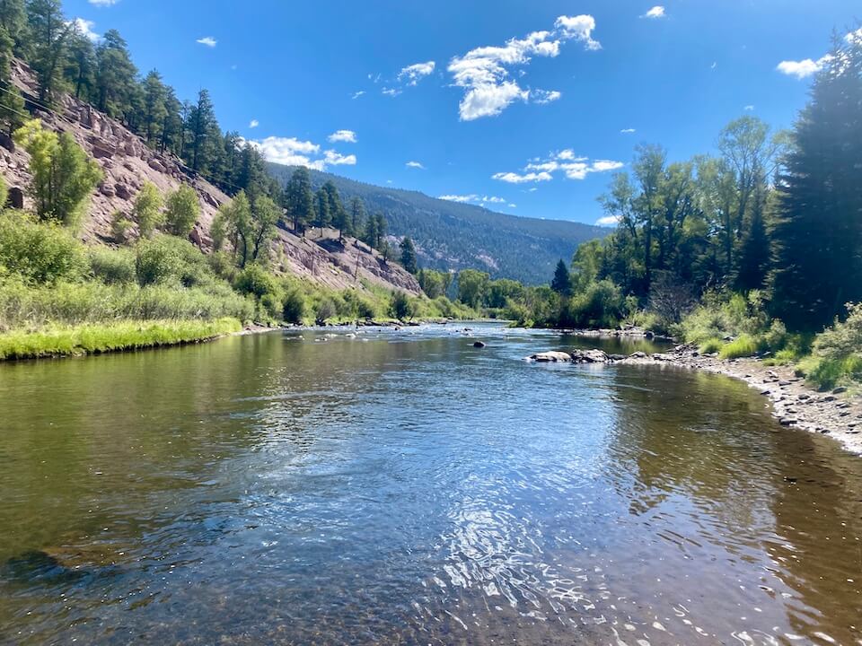 The Conejos River, Colorado