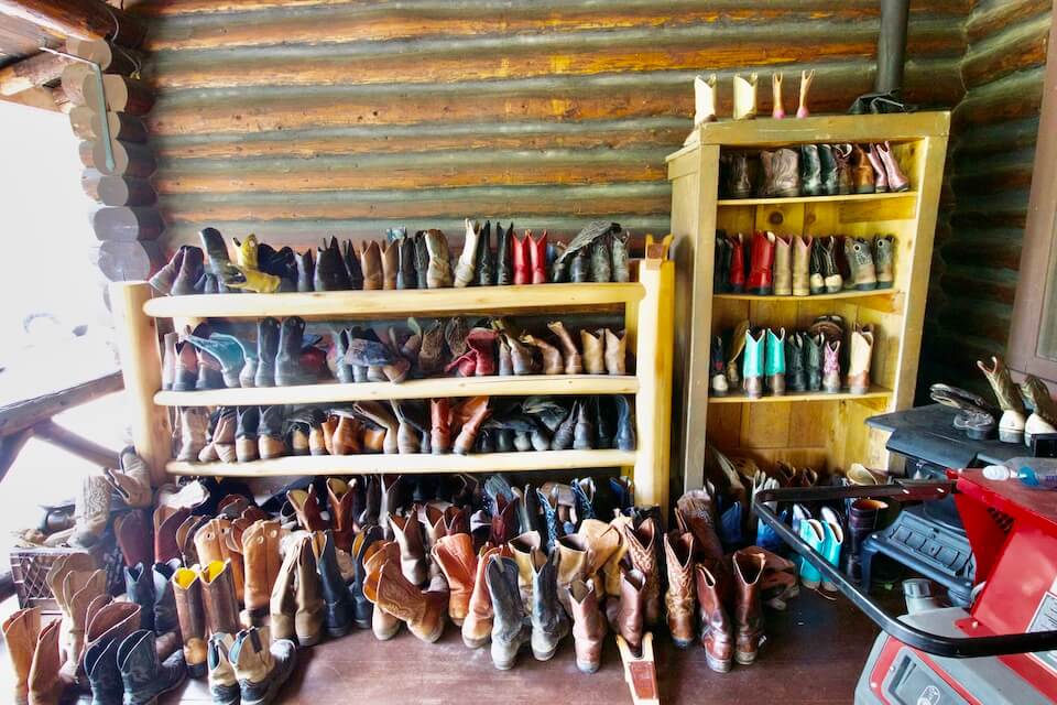 Cowboy boots for loan