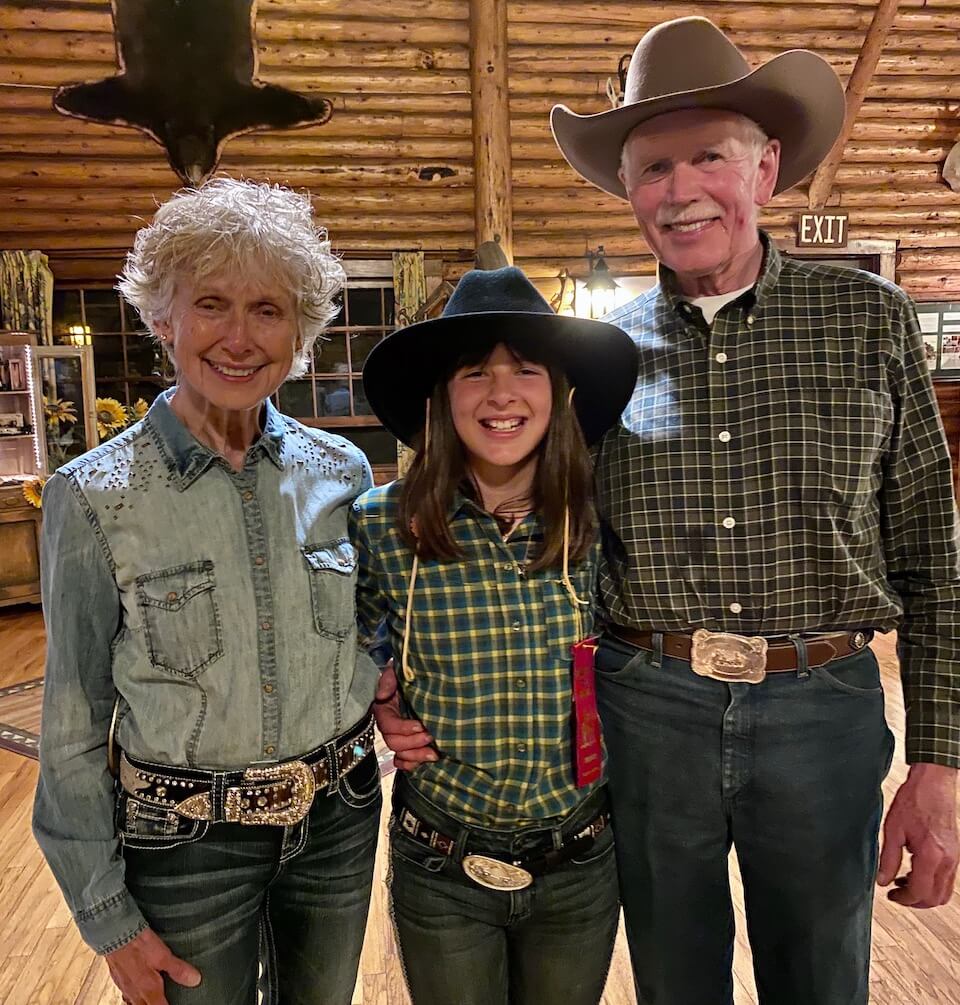 Owners of the ranch, Doug and Linda Van Berkum