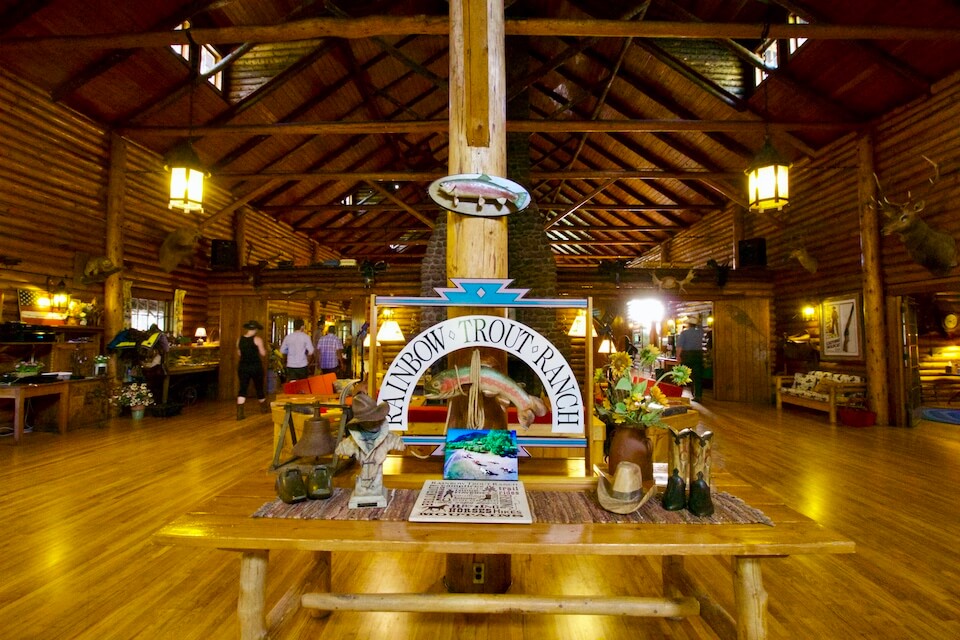 Rainbow Trout Lodge Interior