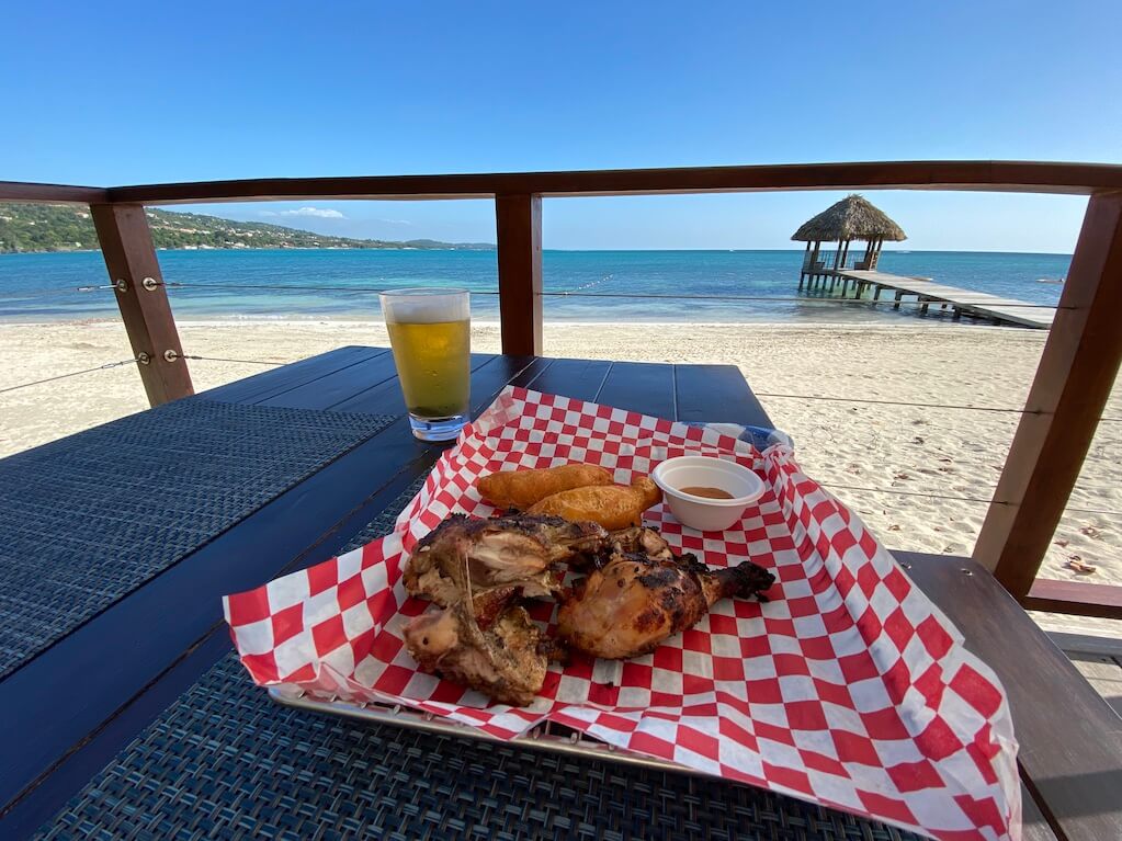 Food on the beach - South Coast