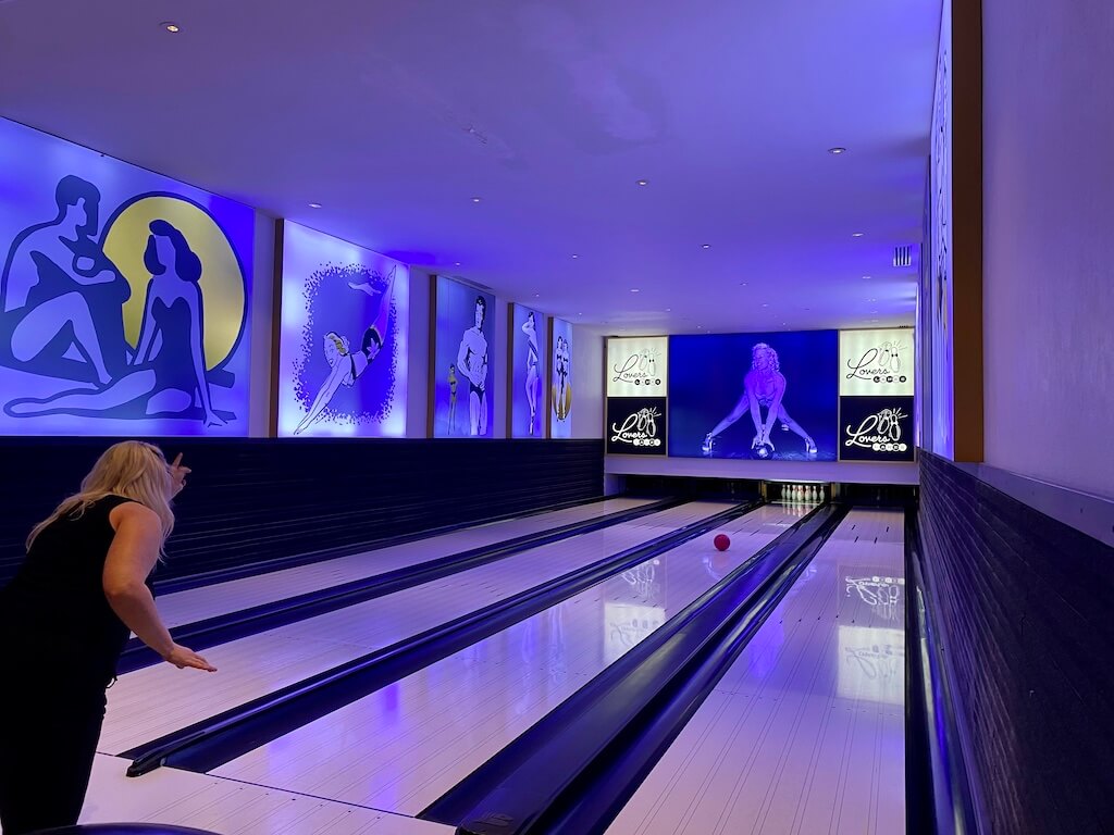 Bowling Alley at Sandals Royal Barbados