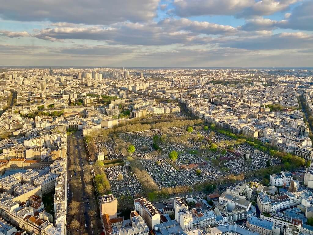 View from Montparnasse Tower - 5 day itinerary for Paris