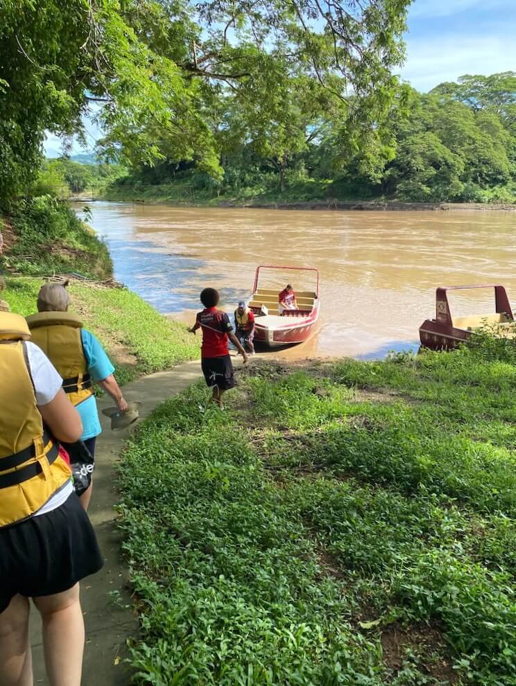 Views down to the Sigatoka River