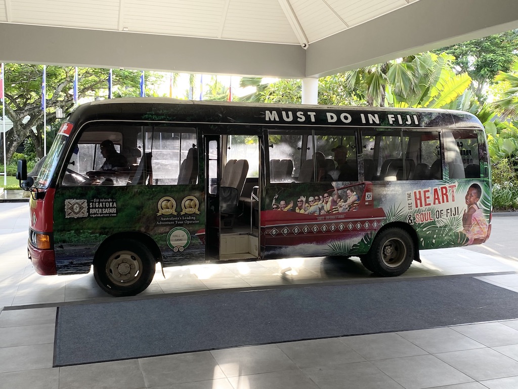 Bus for Sigatoka safari