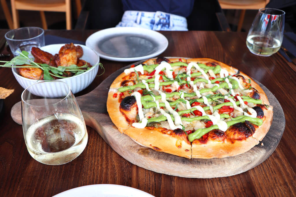 Lunch at Wild Estate, Waiheke