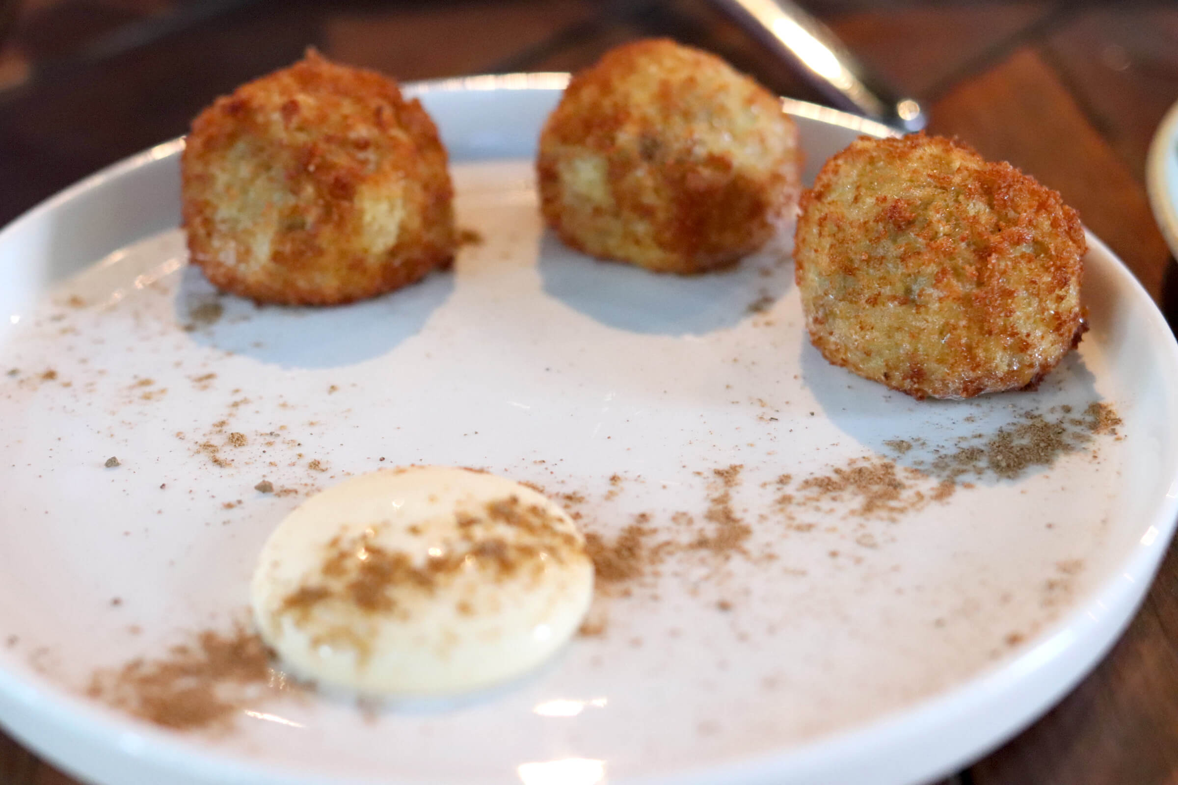 Dead Ringer, Surry Hills - Fried cheese balls