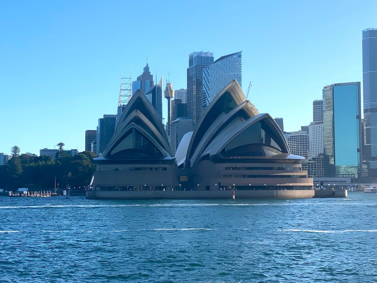 Opera House from cruise