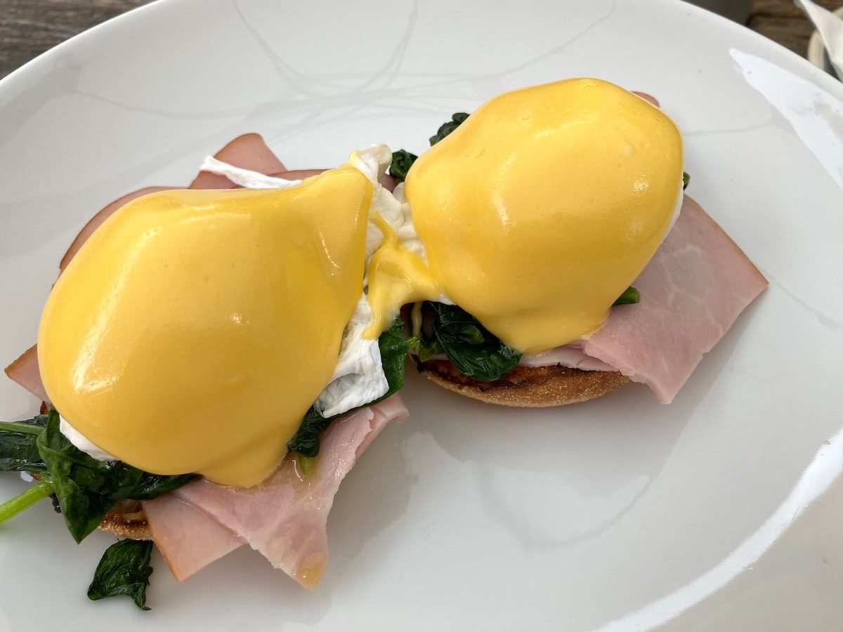 Eggs Bene from The Rocks Cafe