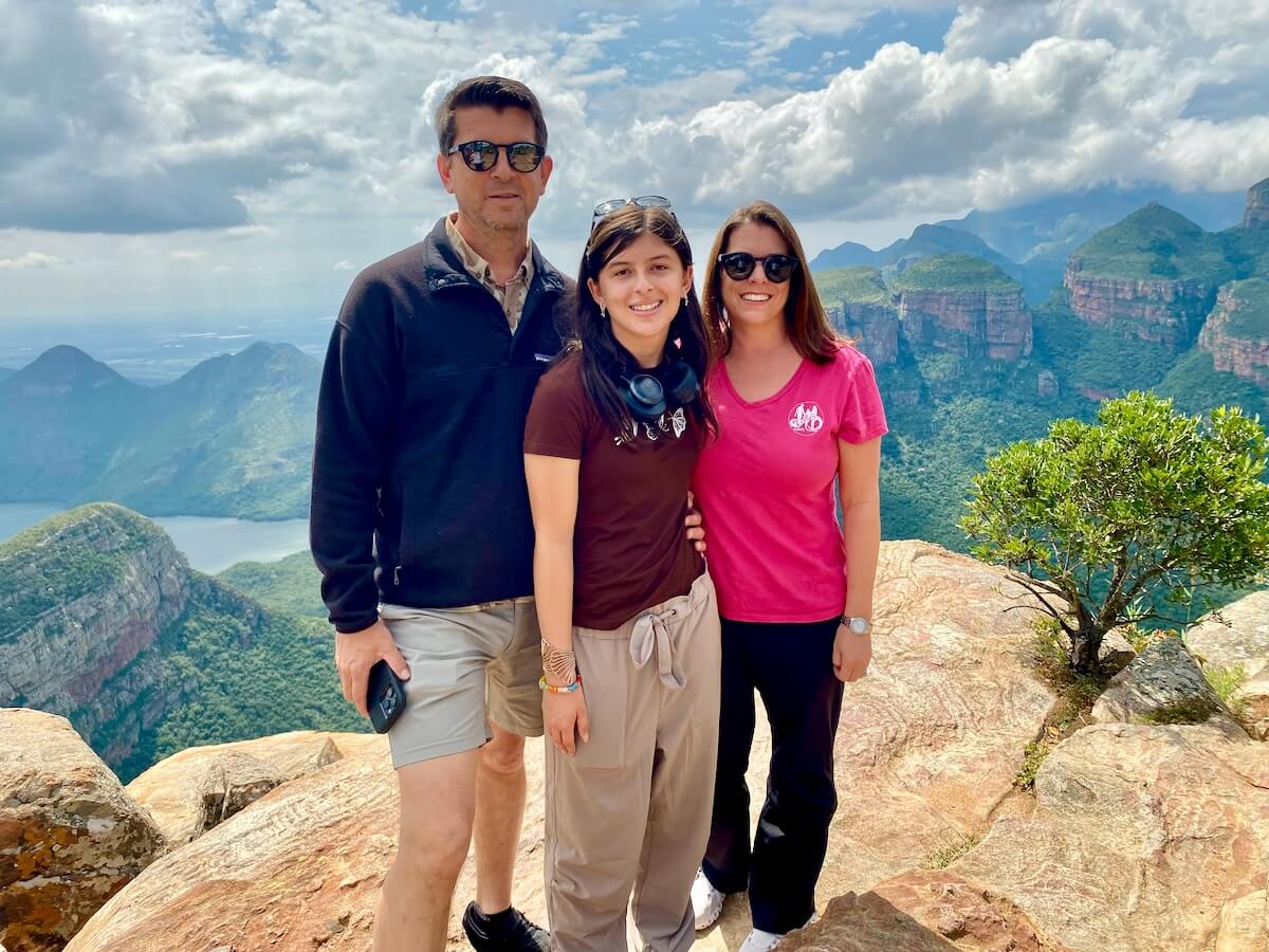 Three Rondavels Family photo