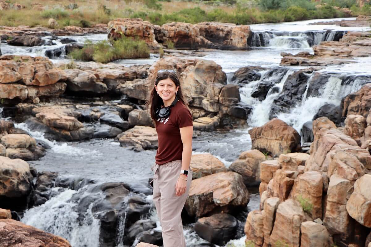 Payton at Treur River