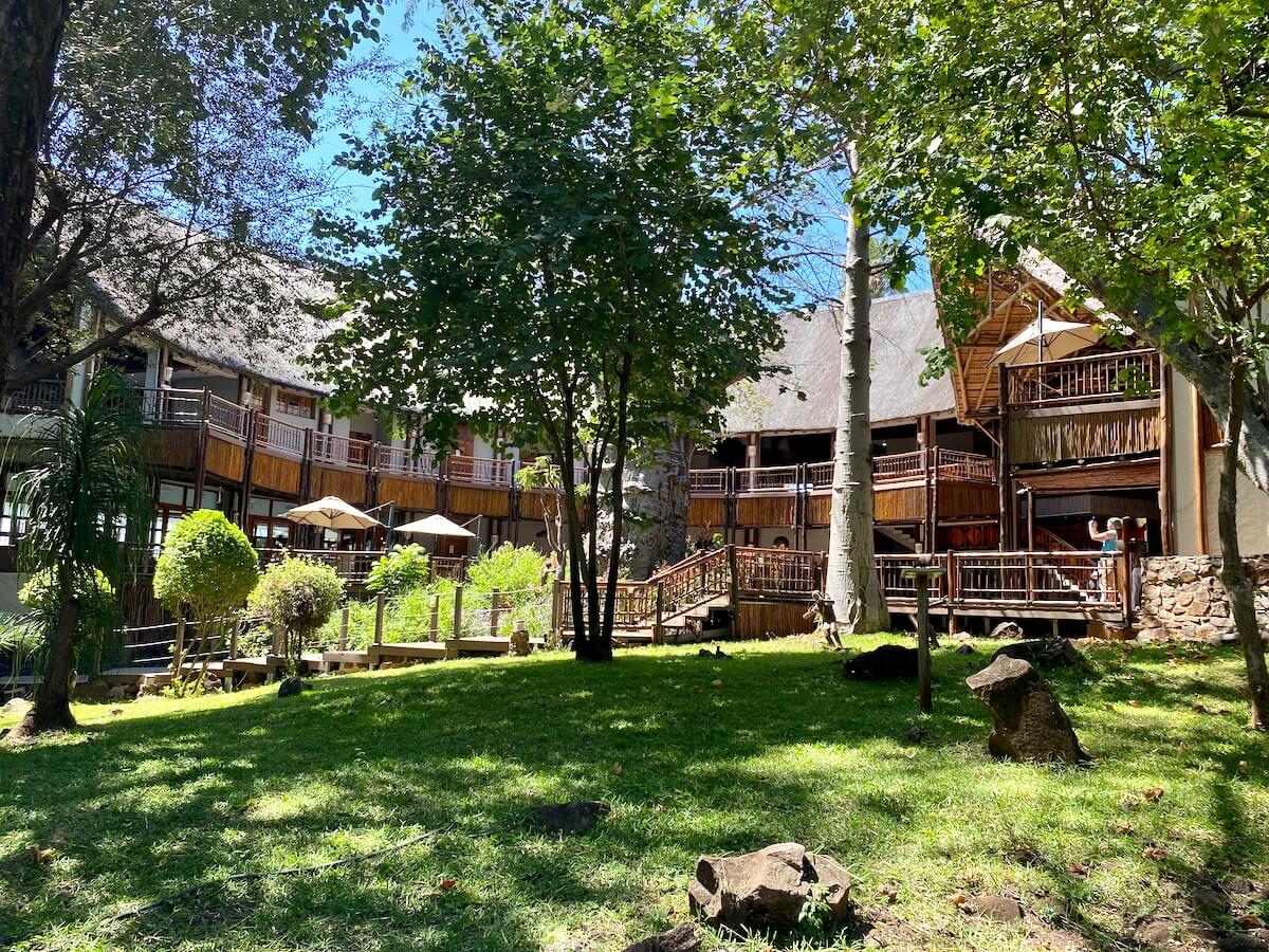 Relaxing at Ilalla Lodge, Zimbabwe