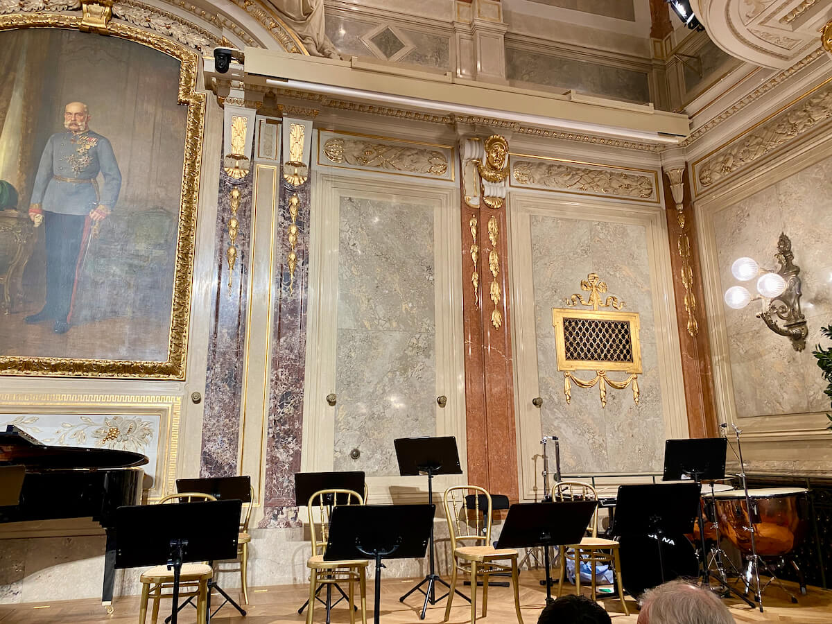 Mozart concert, Vienna