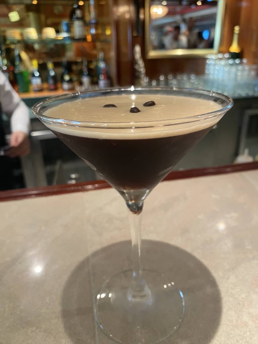 Espresso Martini on NCL Pride of America