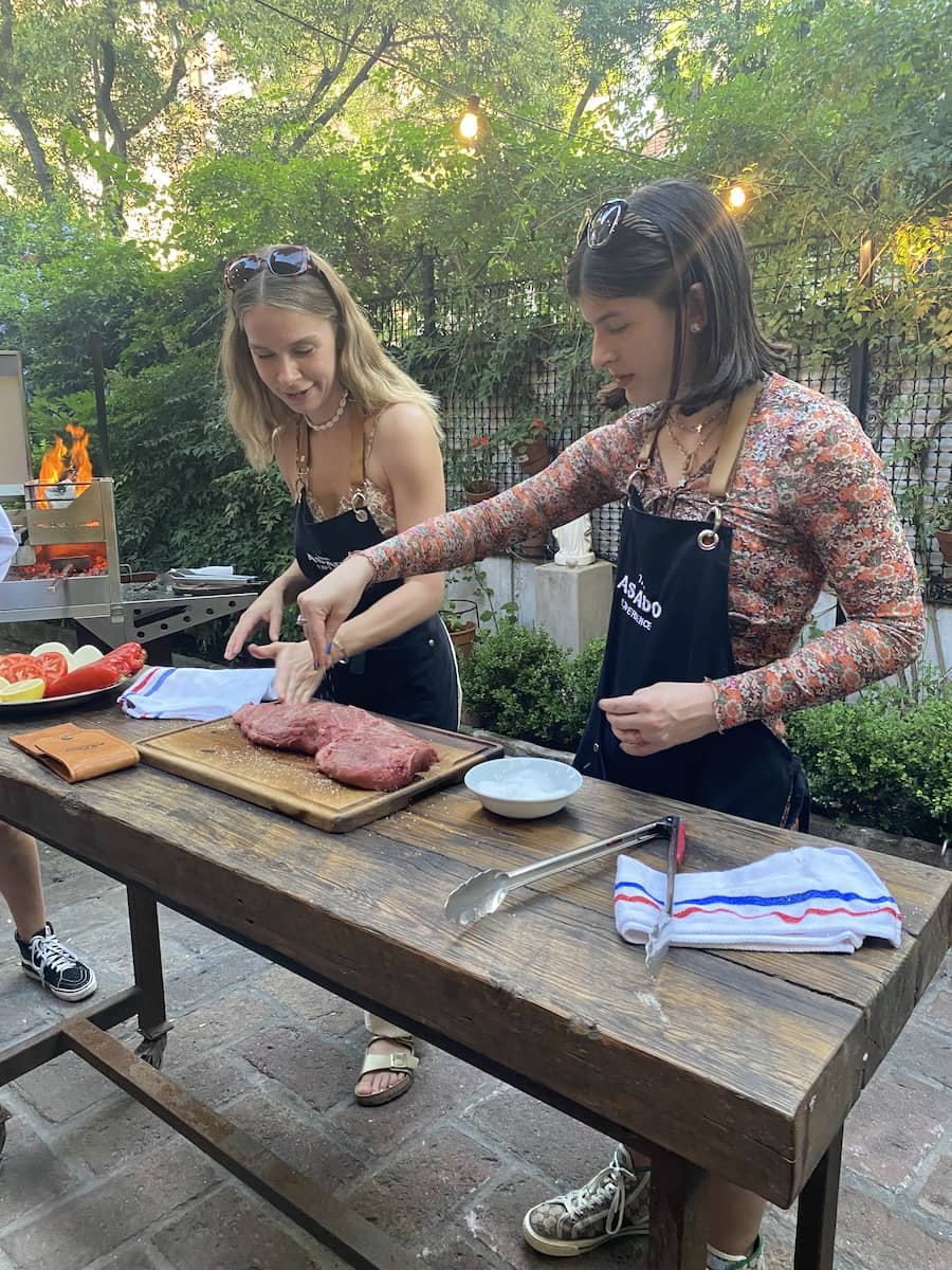 Payton learning about Asada