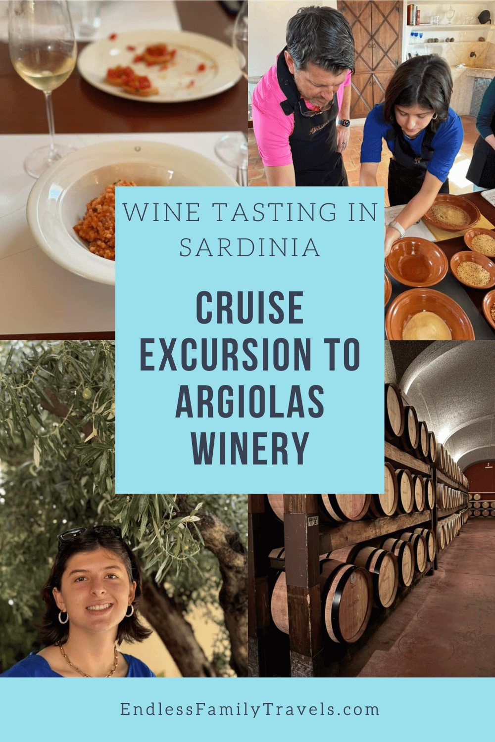 Wine Tasting in Sardinia: Cruise Excursion to Argiolas Winery - Endless Family Travels