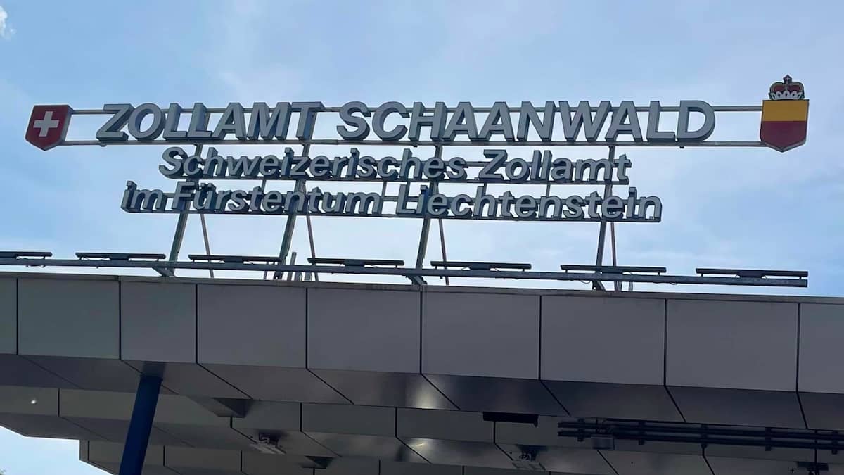 Leichtenstein border
