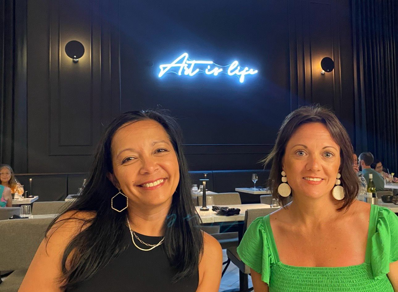 Gloria and Nicole