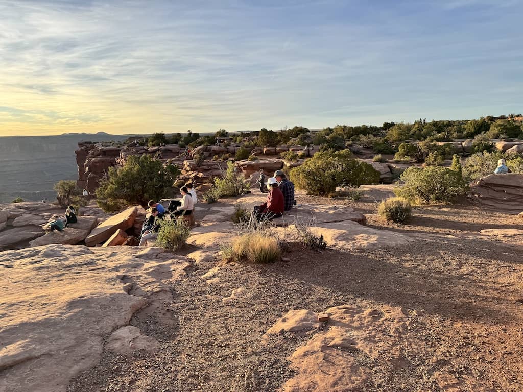Sunset at Dead Horse Overlook