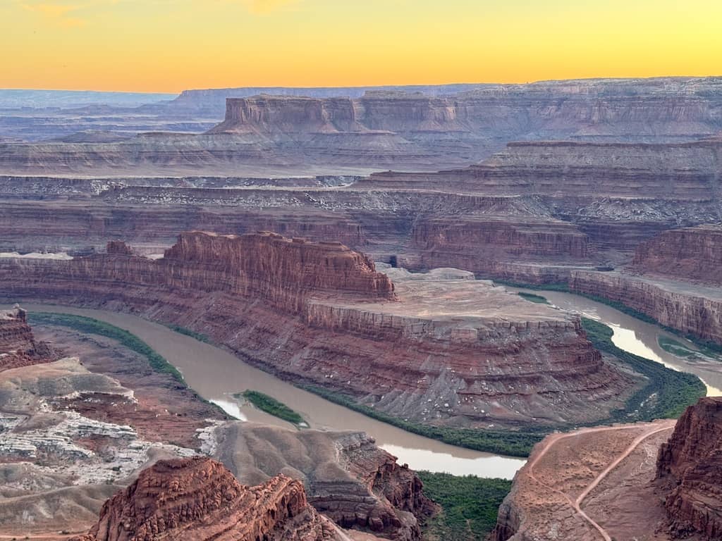 Sunset at Dead Horse Overlook