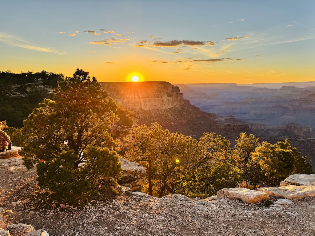 Sunset at Yavapai Point - Grand Canyon National Park