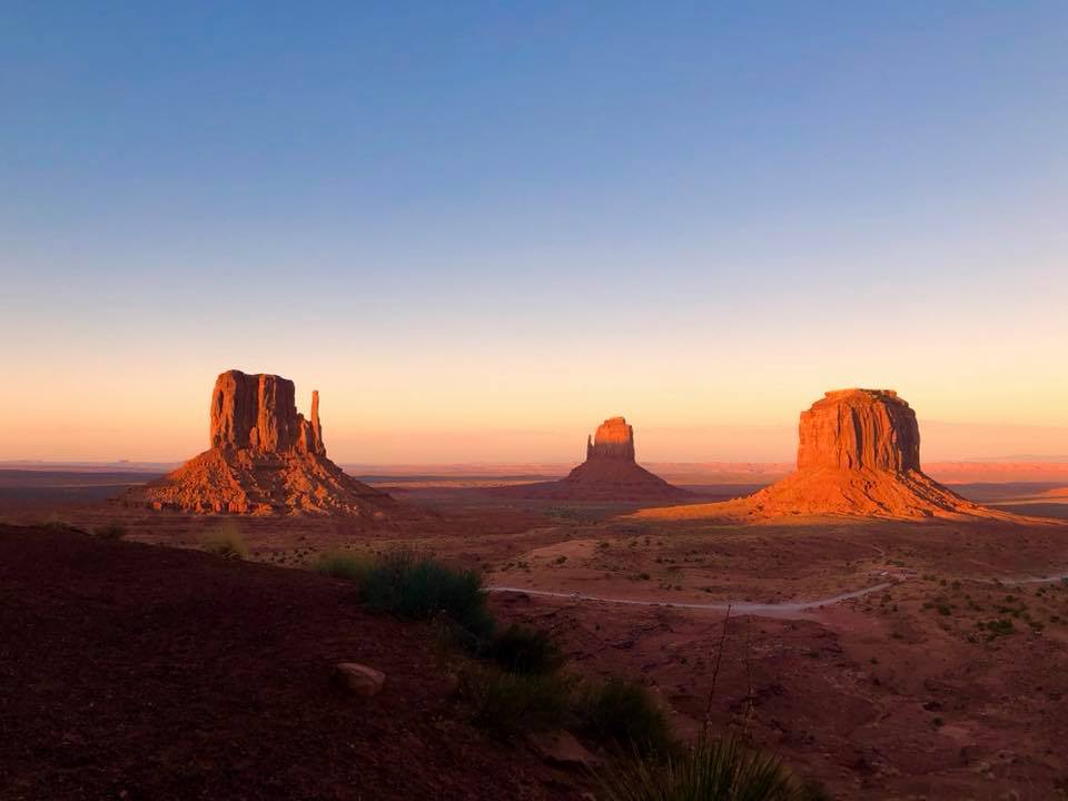 Monument Valley Sunset - Photo by Hannah Henderson